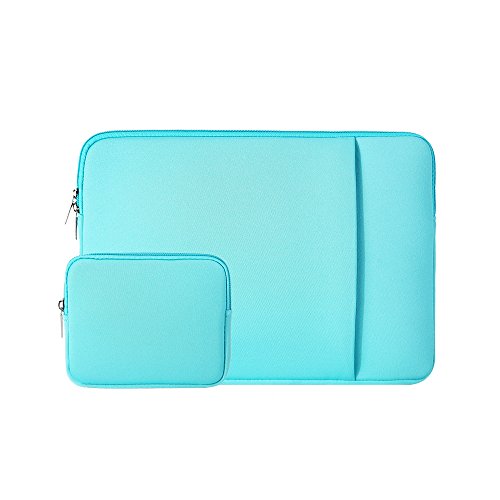 RAINYEAR 13 Zoll Laptop Hülle Laptophülle Schutzhülle Sleeve Laptoptasche Schutzhülle mit Fronttasche & Zubehör Tasche Kompatibel 13,3 MacBook Air Pro für 13 Notebook Computer Chromebook(Blau) von RAINYEAR make life easier