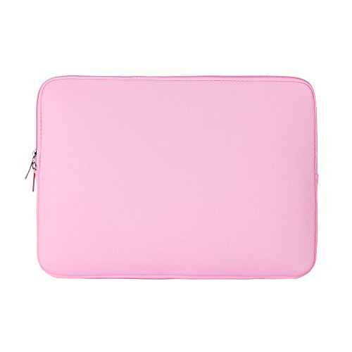 RAINYEAR 15,6 Zoll Laptop Tasche Hülle Laptophülle Laptoptasche Case Sleeve Schutzhülle Kompatibel für 15,6 Notebook Computer Ultrabook Chromebook(Rosa) von RAINYEAR make life easier