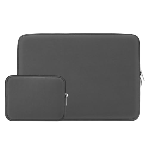 RAINYEAR 15 Zoll Laptop Hülle Schutzhülle Computer Sleeve Case Abdeckung Laptophülle Laptoptasche mit Zubehör Tasche Kompatibel mit 15,4 MacBook Pro Speziell für Modell A1707 A1990(Grau) von RAINYEAR make life easier