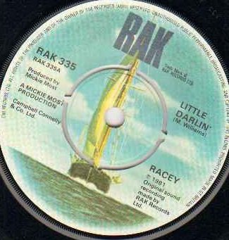 RACEY - LITTLE DARLIN - 7 inch vinyl / 45 von RAK