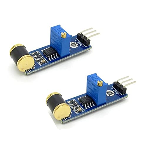 RAKSTORE 2 Stück 801S Vibrationsschalter Erkennung Sensor Modul Vibration Schock Sensor Empfindlichkeit einstellbar von RAKSTORE