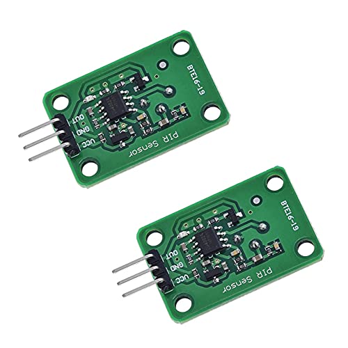 RAKSTORE 2 x 120 Grad pyroelektrischer Infrarot-Sensor, menschliche Körpererkennung, PIR-Bewegungssensor-Modul für Arduino MCU Board Modul von RAKSTORE