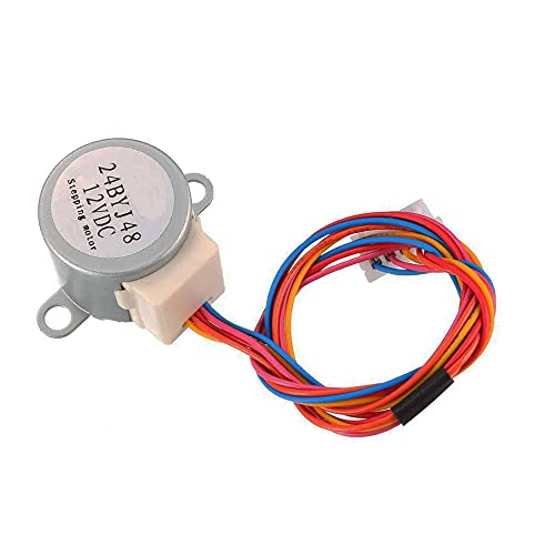 RAKSTORE DC 12 V 24BYJ48 Reduktions-Schrittmotor, 4 Phasen, 5 Draht von RAKSTORE