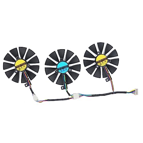 RAKSTORE FDC10H12S9-C Grafikkarten Lüfter Kompatibel mit ASUS ROG RTX 2060 2060 SUPER RTX 2070 Leiser Kühler Lüfter Ersatzlüfter von RAKSTORE