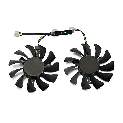 RAKSTORE GA81S2U GA81O2U 75mm Grafikkarten Lüfter Kompatibel mit ZOTAC GTX 970 Leiser Kühler Lüfter von RAKSTORE