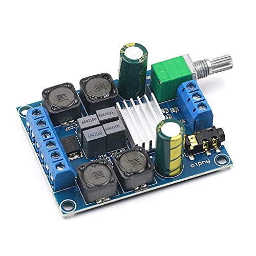 RAKSTORE Hohe Efficiency TPA3116 D2 Dual Channel 50 W x 2 Verstärkermodul DC 4,5 - 27 V Digital Power 2 Kanal Stereo Verstärker Board von RAKSTORE