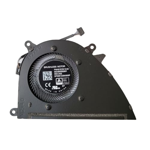 RAKSTORE Laptop CPU Cooling Fan kompatibel mit HP ProBook 470 G8 470 G9 Quiet Cooler Fan DFS5K12304363P von RAKSTORE