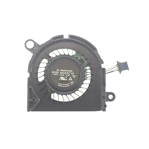 RAKSTORE Laptop CPU Lüfter Kompatibel mit Dell Latitude 5289 7389 P29S Leiser Kühler Lüfter Ersatzlüfter ND55C19-16G02 von RAKSTORE