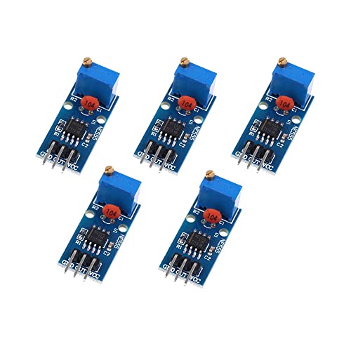 RAKSTORE NE555 Pulsfrequenz, Einschaltmodul, einstellbar, quadratisch, 5 V ~ 12 V, 5 Stück RAKSTORE NE555 Pulsfrequenz, Einschaltmodul, einstellbar, quadratisch, 5 V ~ 12 V, 5 Stück von RAKSTORE