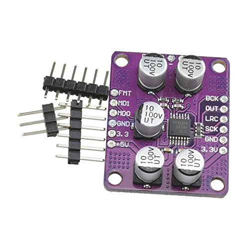 RAKSTORE PCM1808 105 dB SNR Audio Stereo ADC einseitiger Analog-Eingang Decoder 24 Bit Verstärker Board Player Modul von RAKSTORE