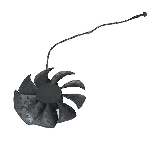 RAKSTORE PLA09215S12H Grafikkarten Lüfter Kompatibel mit EVGA RTX 2070 2070 SUPER RTX 2080 2080 SUPER RTX 2080 Ti RTX 2060 SUPER XC Leiser Kühler Lüfter Ersatzlüfter (A) von RAKSTORE