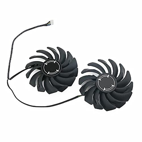 RAKSTORE PLD09210S12HH 85mm Grafikkarten Lüfter Kompatibel mit MSI RX 470 RX 480 RX 570 RX 580 ARMOR Leiser Kühler Lüfter von RAKSTORE