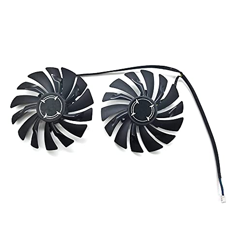 RAKSTORE PLD10010S12HH 95mm Grafikkarten Lüfter Kompatibel mit MSI GTX 1060 GTX 1070 1070Ti GTX 1080 1080Ti ARMOR Leiser Kühler Lüfter von RAKSTORE