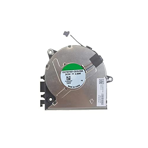 RAKSTORE Replacement Laptop CPU Cooling Fan Compatible with HP ZBook Power G7 G8 Quiet Cooler Fan EG75070S1-C600-S9A EG75070S1-C610-S9A (GPU fan) von RAKSTORE