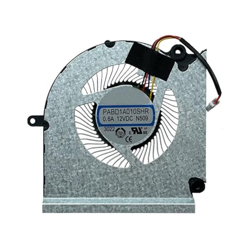 RAKSTORE Replacement Laptop CPU Cooling Fan Compatible with MSI GE68 HX GP68 HX Quiet Cooler Fan PABD1A010SHR (CPU fan) von RAKSTORE