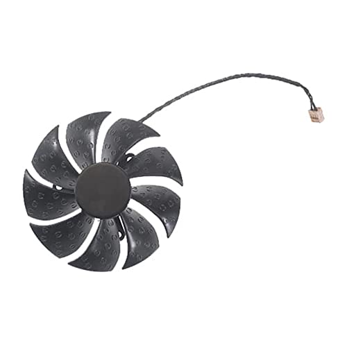 RAKSTORE T129215SU PLA09215S12H Grafikkarten Lüfter Kompatibel mit EVGA RTX 3070 RTX 3080 3080Ti RTX 3090 XC3 Black Leiser Kühler Lüfter (B) von RAKSTORE