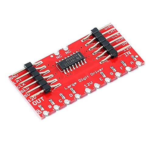 RAKSTORE TPIC6C596 8-Bit Schaltregister 7-Segment Digital Tube Driver Register Modul für Andrino PCB Board Modul von RAKSTORE