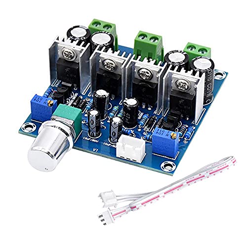 RAKSTORE XH-A851 TIP41C TIP42C Klasse A Audio Verstärker Board DC 24V 2A 15W x 2 Stereo Soundsystem mit Lautstärkeregler für Heimlautsprecher von RAKSTORE