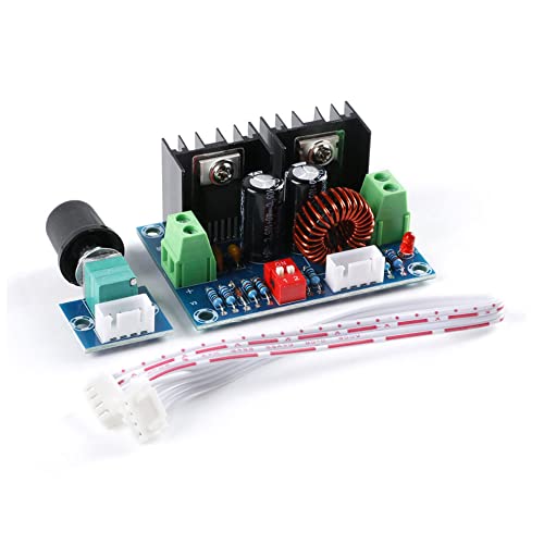 RAKSTORE XH-M405 DC-DC PWM DC Spannungsregler-Modul XL4016 200 W 8 A Step Down Buck Board mit externem Potentiometer DC4-40 V von RAKSTORE