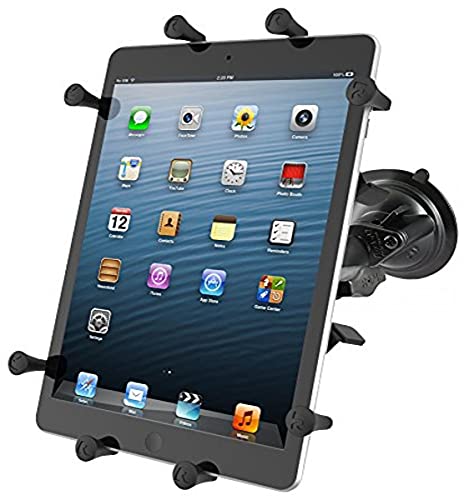 RAM Mount RAM-B-166-UN9U Halterung Aktive Halterung Schwarz - Halterungen (Tablet/UMPC, Aktive Halterung, Schwarz, Aluminium, Stahl, Amazon Kindle Fire HD 8.9" Apple iPad Air Apple iPad Air 2 Apple iPad 4 Apple iPad 3 Apple..., 25,6 cm (10.1 Zoll)) von RAM MOUNTS