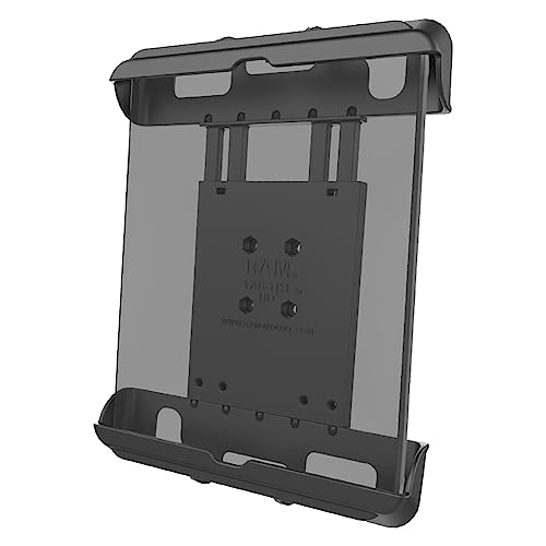 RAM Mounts RAM-HOL-TAB17U Tab-Tite Tablet-Halterung für Apple iPad Gen 1-4 mit Hülle + mehr kompatibel mit RAM B 1 Zoll und C 1,5 Zoll Größe Runde Kugelbasis von RAM MOUNTS