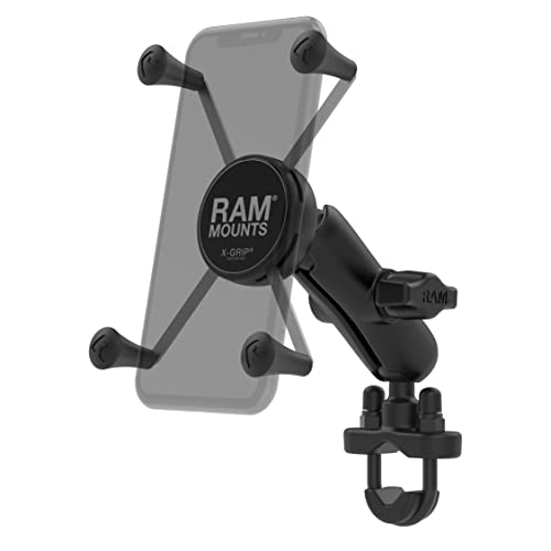 Ram-Mount Mount Aktive Motorradhalterung für Handy, schwarz, TU EU von RAM MOUNTS