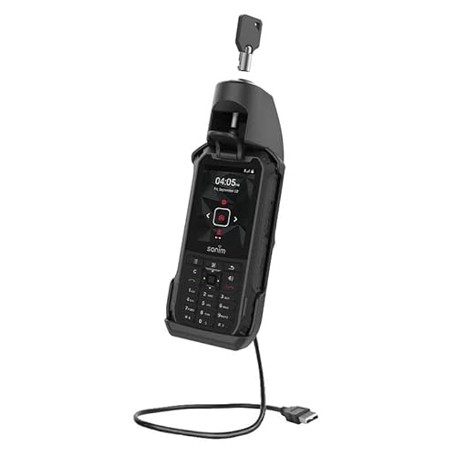 RAM MOUNTS UNPKD RAM Powered Locking Dock for SONIM XP5S, W126109112 (Dock for SONIM XP5S EZ-Roll'r, Mobile Phone/Smartphone, Passive Holder, Indoor, Black) von RAM MOUNTS