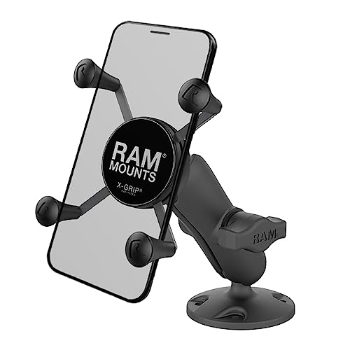 RAM MountS RAP-B-138-UN7U X-Grip Hochfeste Composite-Handyhalterung mit Drill-Down-Basis mit mittlerem Arm RAM MountS RAP-B-138-UN7U X-Grip Hochfeste Composite-Handyhalterung mit Drill-Down-Basis mit mittlerem Arm von RAM MountS