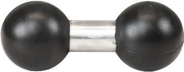 RAM Mounts Doppelkugel-Adapter - D-Kugel (2,25 ), im Polybeutel (RAM-D-230U) von RAM Mounts