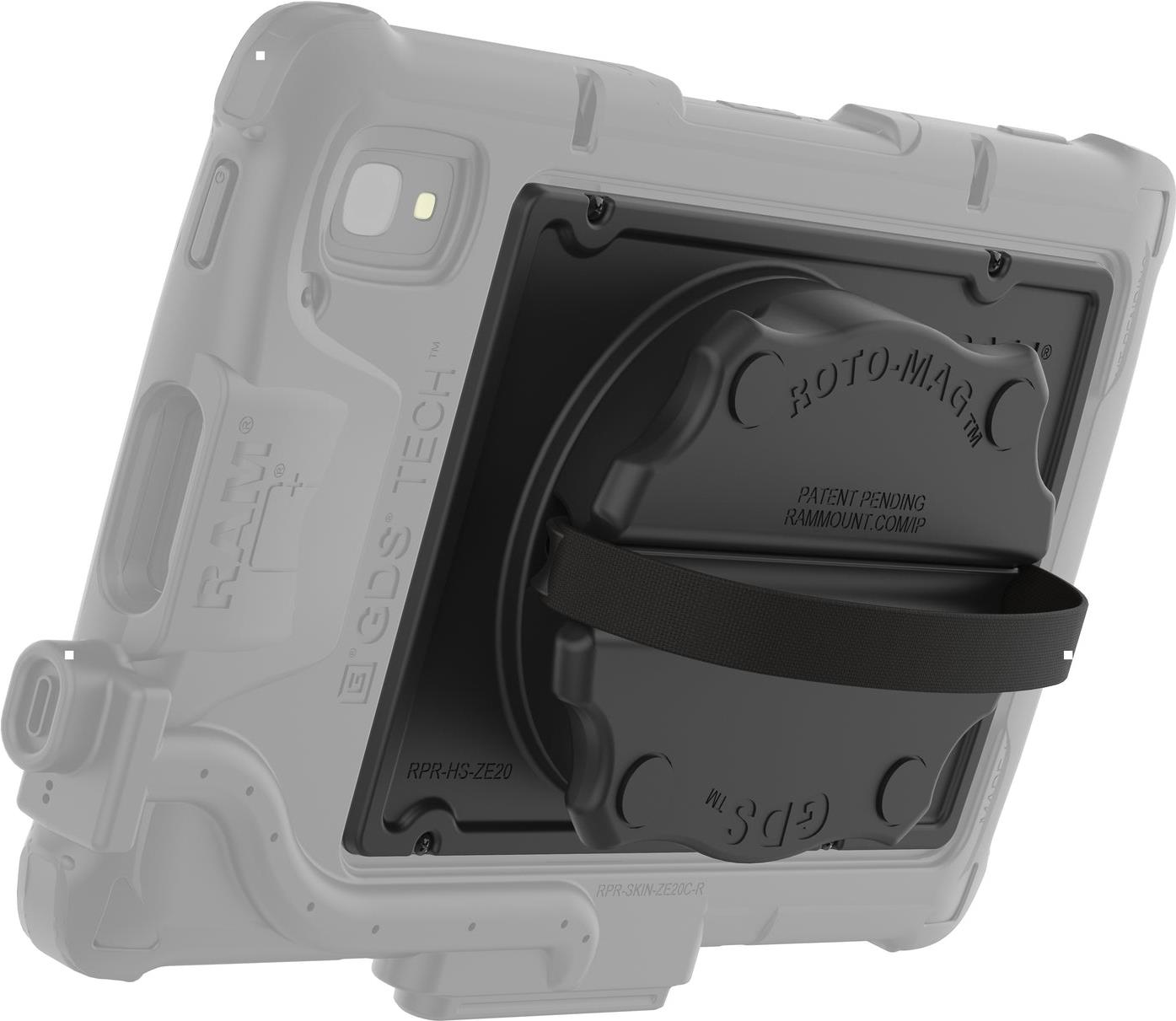 RAM Mounts GDS Roto-Mag - Griff - Schwarz - Komposite - Zebra - ET40 8 Tablet - ET45 8 Tablet - 1 Stück(e) (RAM-GDS-ROTO2-ZE20U) von RAM Mounts
