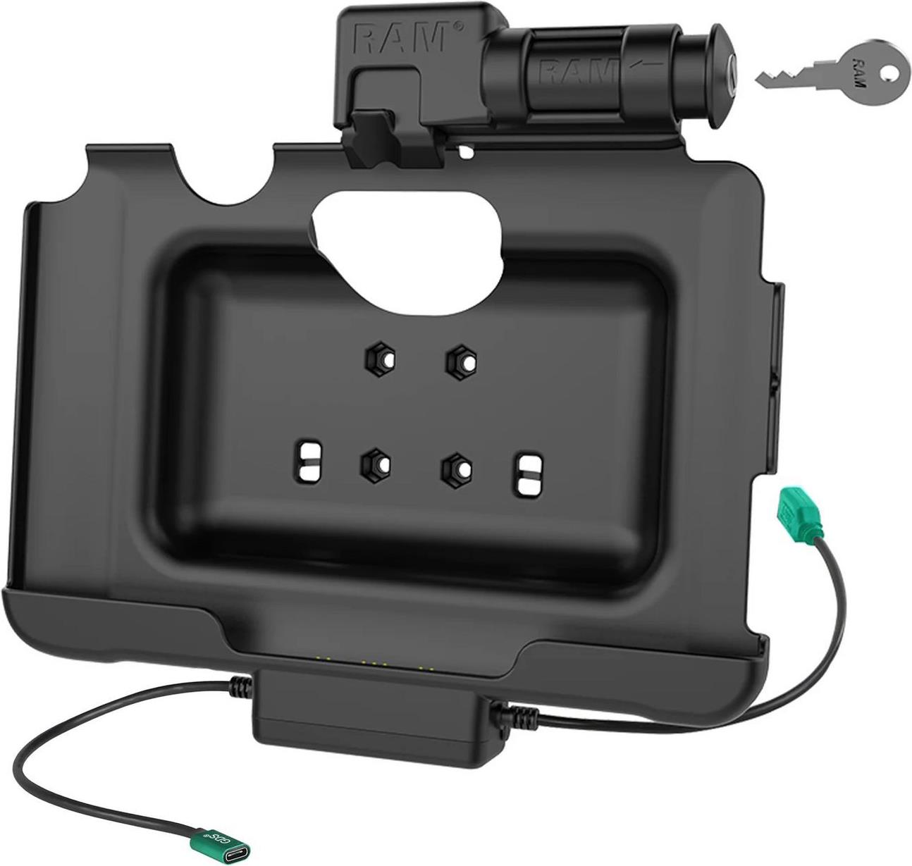 RAM Mounts Key-Locking Power + Data Dock Active Pro (RAM-HOL-SAM57CPKL-1AU) von RAM Mounts