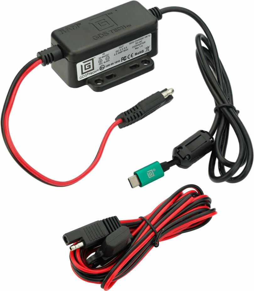 RAM Mounts RAM-GDS-CHARGE-V8CU Ladegerät für Mobilgeräte Schwarz - Grün - Rot Gleichstrom Auto (RAM-GDS-CHARGE-V8CU) von RAM Mounts