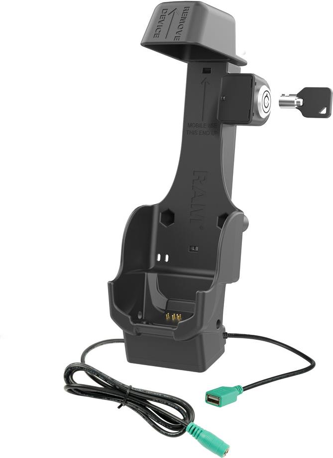 RAM Mounts RAM-HOL-ZE26PDLU Halterung Aktive Halterung Handheld mobiler Computer Schwarz (RAM-HOL-ZE26PDLU) von RAM Mounts