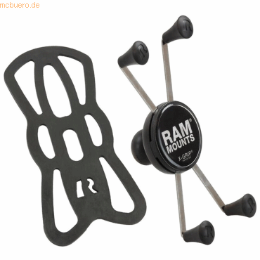 RAM Mounts RAM Universal X-Grip Halteklammer groß, inkl. B-Kugel von RAM Mounts