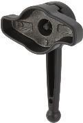RAM Mounts Verschluss-Adapter für D-Kugel (2,25 ) Verbindungsarme, im Polybeutel (RAM-KNOB9HU) von RAM Mounts