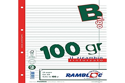 RAMBLOC Cf80Ersatz Weiß A4 100gr Rigo B RAMBLOC Cf80Ersatz Weiß A4 100gr Rigo B von RAMBLOC