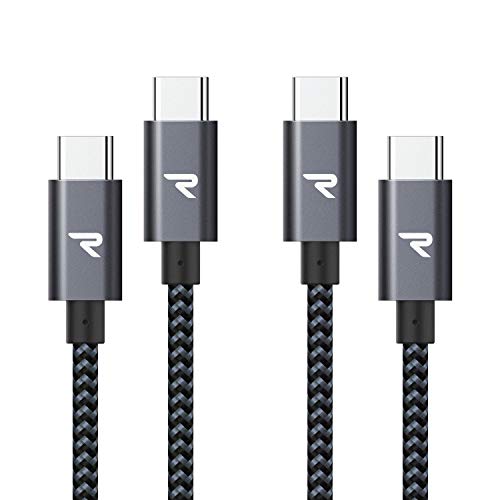 RAMPOW USB C auf USB C Kabel 100W [2Stück, 1m] von RAMPOW