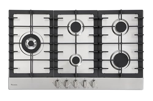 Rangaire RCG341S Gaskochfeld, Edelstahl, 86,4 cm von RANGAIRE