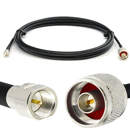 RANGEFUL 1m FME Stecker auf N Stecker RG58 Koaxialkabel — Verlängerung Low Loss FME antennenkabel 50ohm — für RF Antenne GSM LTE 4G 5G 6G Router RANGEFUL 1m FME Stecker auf N Stecker RG58 Koaxialkabel — Verlängerung Low Loss FME antennenkabel 50ohm — für RF Antenne GSM LTE 4G 5G 6G Router von RANGEFUL
