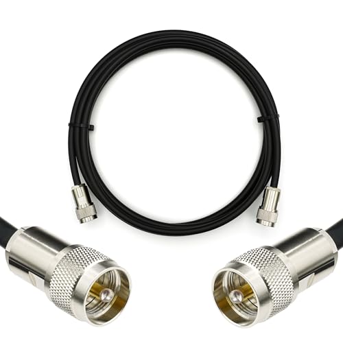 20m PL259 UHF Koaxialkabel — Wetterfestes 5D-FB Verlustarmes Ø7.5mm Verlängerungskabel mit PL-259 Stecker — PL Antennenkabel für CB Funk HAM Funkgerät SWR Antennen Amateurfunk 20m PL259 UHF Koaxialkabel — Wetterfestes 5D-FB Verlustarmes Ø7.5mm Verlängerungskabel mit PL-259 Stecker — PL Antennenkabel für CB Funk HAM Funkgerät SWR Antennen Amateurfunk von RANGEFUL