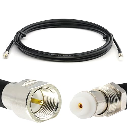 RANGEFUL 3m FME Stecker auf FME Buchse RG58 Koaxialkabel — Verlängerung Low Loss FME antennenkabel 50ohm — für RF Antenne GSM LTE 4G 5G 6G Router RANGEFUL 3m FME Stecker auf FME Buchse RG58 Koaxialkabel — Verlängerung Low Loss FME antennenkabel 50ohm — für RF Antenne GSM LTE 4G 5G 6G Router von RANGEFUL