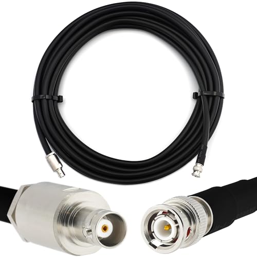 RANGEFUL 40m BNC Stecker auf BNC Buchse Koaxialkabel BNC Male auf Female RG213 Verlängerung 50 Ohm — für HAM CB Radio Antenne SWR-Messgerät Amateur Kurzwellen HF RANGEFUL 40m BNC Stecker auf BNC Buchse Koaxialkabel BNC Male auf Female RG213 Verlängerung 50 Ohm — für HAM CB Radio Antenne SWR-Messgerät Amateur Kurzwellen HF von RANGEFUL