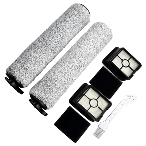 Hochwertiges Zubehör zur Pflege Ihrer CrossWave HF3 3649A 2 Filter, 2 Rollenbürsten von RANRAO