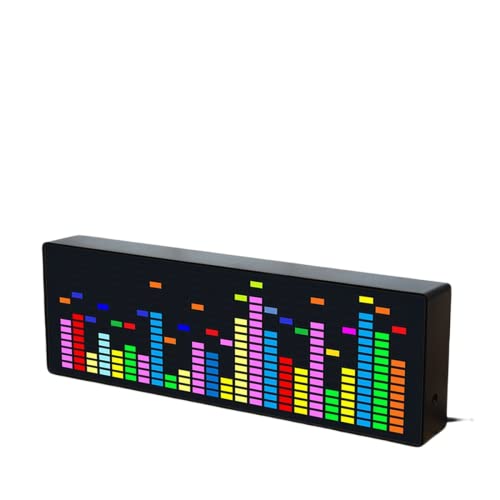 RANRAO LED-Musikspektrum-Audio, Musik-Audio-Spektrum-Anzeige, LED-Musik-Spektrum-Display-Kit, VU-Messgerät, VFD-Audio-Atmosphäre-Display von RANRAO