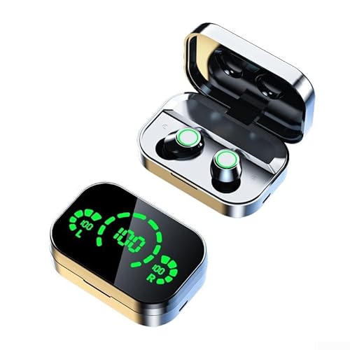 YD03 Wireless Ohrhörer Bluetooth-kompatibel 5.3 Kopfhörer Sport Headset, Wireless Earbuds Bluetooth-Kopfhörer, Power Display von RANRAO