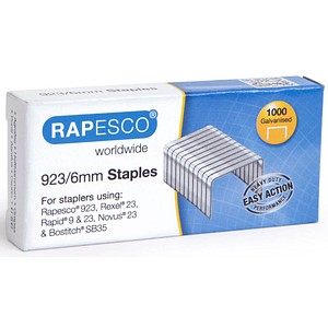 1.000 RAPESCO® Heftklammern 923 23/6 von RAPESCO®