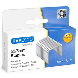 2.000 RAPESCO® Tackerklammern 53/8 von RAPESCO®