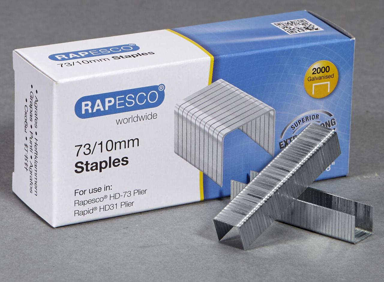 RAPESCO® Heftklammern 11 mm 73/10 von RAPESCO®