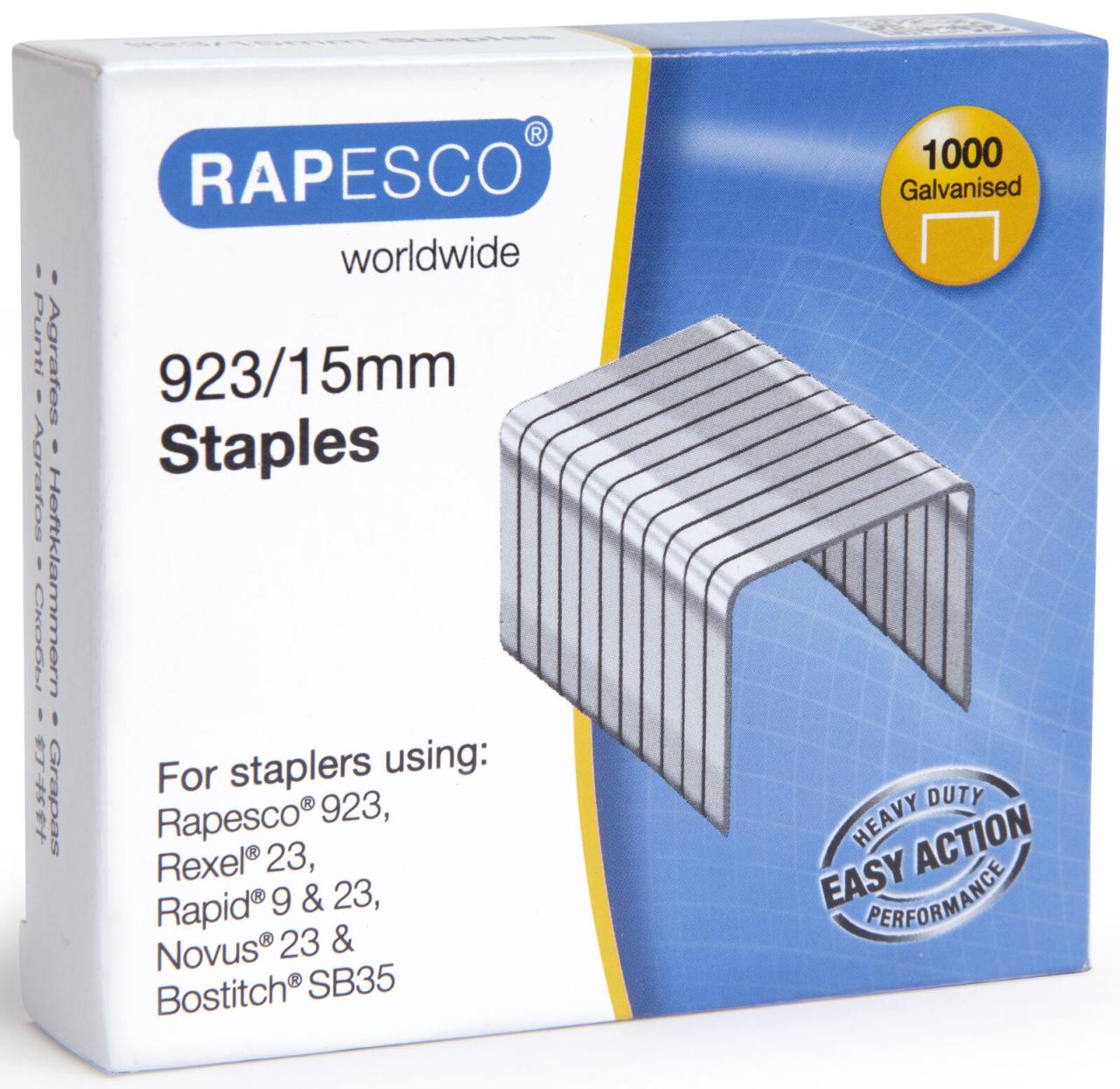 RAPESCO Heftklammern 923/15 vz 23/15 von RAPESCO®