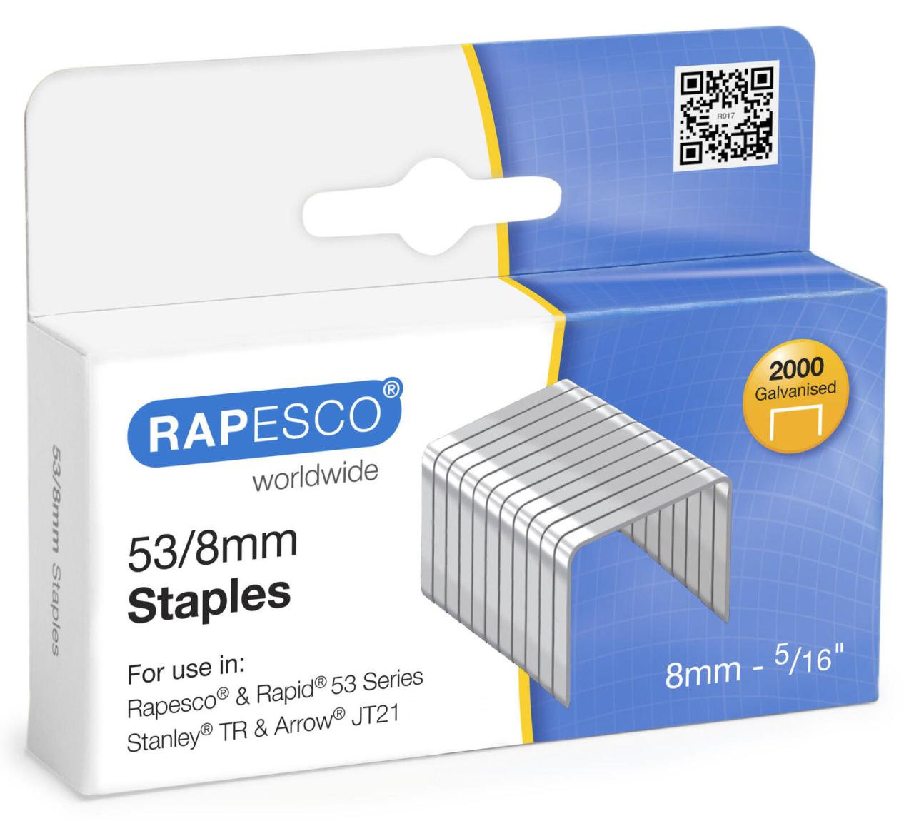 Rapesco Tackerkl.53/8 2000 St 53/8 von RAPESCO®